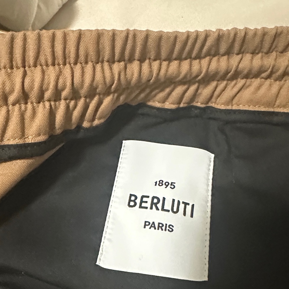 Berluti Men's Tan Joggers